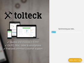 'tolteck.app' screenshot