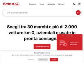 'tomasiauto.com' screenshot