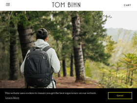 'tombihn.com' screenshot