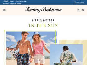 'tommybahama.com' screenshot