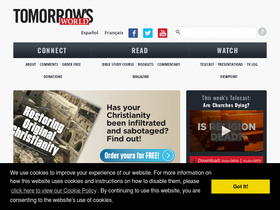 'tomorrowsworld.org' screenshot