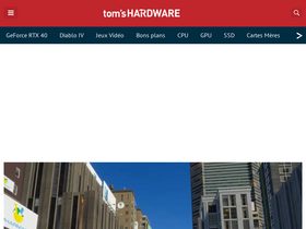 'tomshardware.fr' screenshot