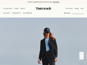 'tonywack.com' screenshot
