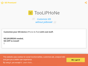 'tooliphone.net' screenshot