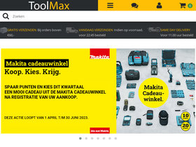 'toolmax.nl' screenshot