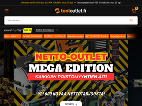 'tooloutlet.fi' screenshot