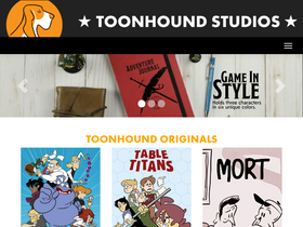 'toonhoundstudios.com' screenshot