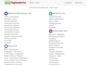 'top-ogloszenia.net' screenshot