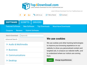 'top4download.com' screenshot
