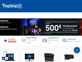 'topbiz.fr' screenshot