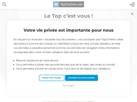 'topchretien.com' screenshot