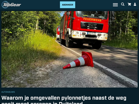 'topgear.nl' screenshot