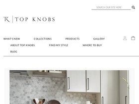'topknobs.com' screenshot