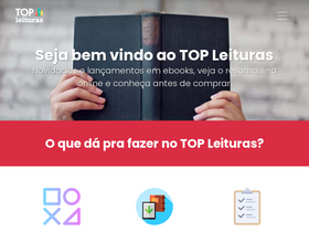 'topleituras.com' screenshot