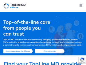 'toplinemd.com' screenshot