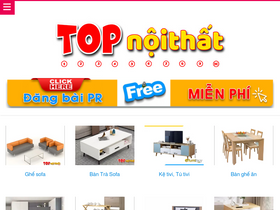 'topnoithat.com' screenshot