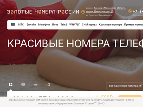 'topnomer.ru' screenshot