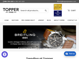 'topperjewelers.com' screenshot