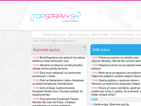 'topspravy.sk' screenshot