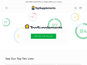 'topsupplements.com' screenshot