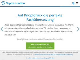 'toptranslation.com' screenshot