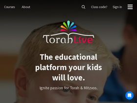 'torahlive.com' screenshot