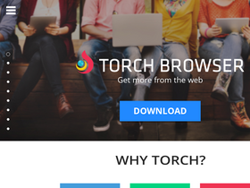 'torchbrowser.com' screenshot