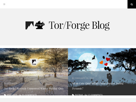 'torforgeblog.com' screenshot