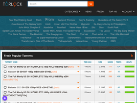 'torlock.com' screenshot