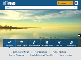 'toronto.ca' screenshot