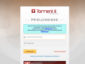 'torrent.lt' screenshot