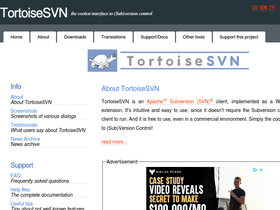 'tortoisesvn.net' screenshot