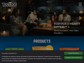 'tostitos.com' screenshot