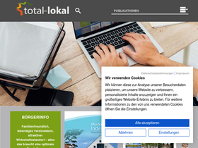 'total-lokal.de' screenshot