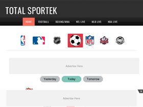 'totalsporteks.net' screenshot