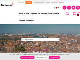'toulouse-tourisme.com' screenshot
