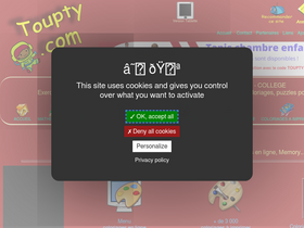 'toupty.com' screenshot