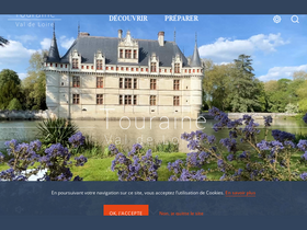 'touraineloirevalley.com' screenshot