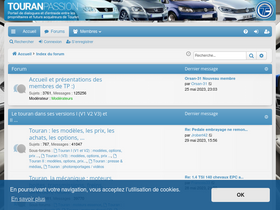 'touranpassion.com' screenshot