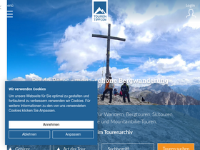 'tourentipp.com' screenshot