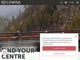 'tourismkelowna.com' screenshot