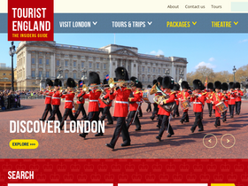 'touristengland.com' screenshot