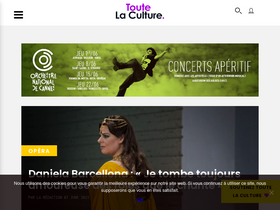 'toutelaculture.com' screenshot