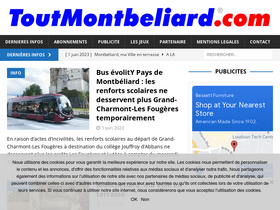 'toutmontbeliard.com' screenshot