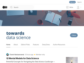 'towardsdatascience.com' screenshot