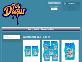 'toydrops.com' screenshot