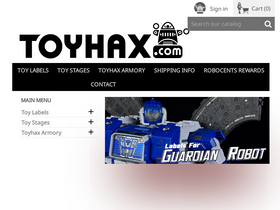 'toyhax.com' screenshot