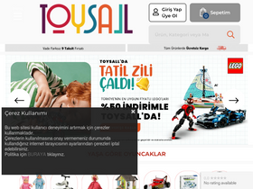 'toysall.com.tr' screenshot