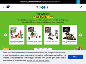 'toysrus.com' screenshot
