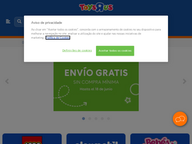 'toysrus.es' screenshot